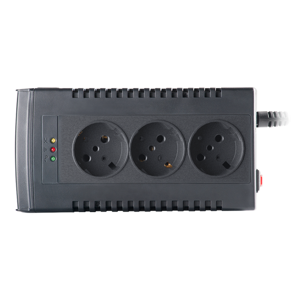 Avr njoy  paladin  avr à onde sinusoïdale simulée 1 000 va/500 w universel x 3  pwav-10003pl-az01b  timbre vert 11 lei