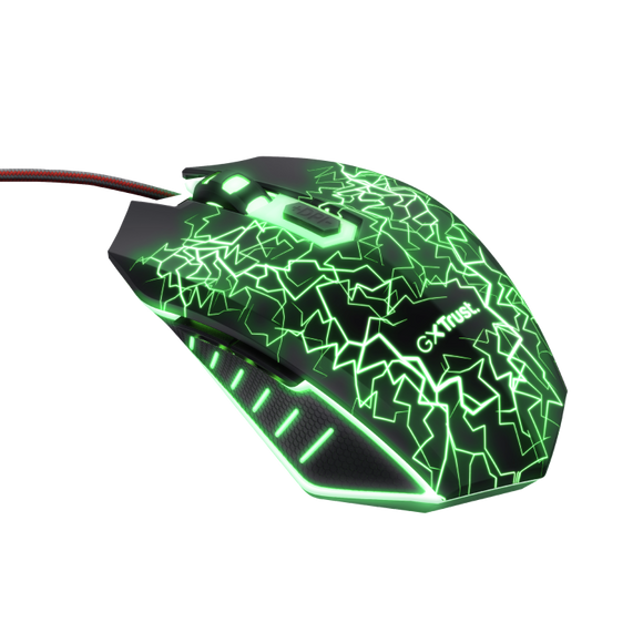 Trust GXT105X Izza Wired Gaming Mouse "TR-24618" (timbru verde 0.18 lei)