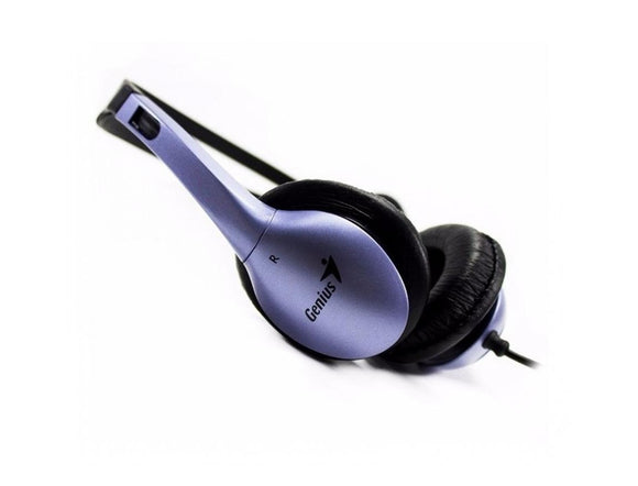 Casque GENIUS - HS-04S (casque + microphone), prise jack simple