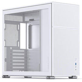 Boîtier jonsbo d41 mesh atx verre trempé - blanc