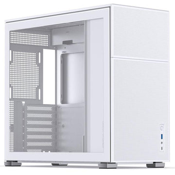 Boîtier jonsbo d41 mesh atx verre trempé - blanc