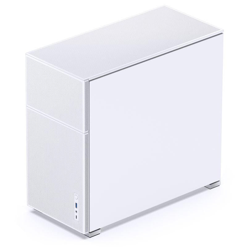 Boîtier Jonsbo D41 MESH ATX, verre trempé - blanc