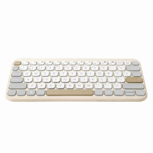 AS TASTATURA KW100 WIRELESS OAT MILK "90XB0880-BKB040" timbru verde 0.8 lei