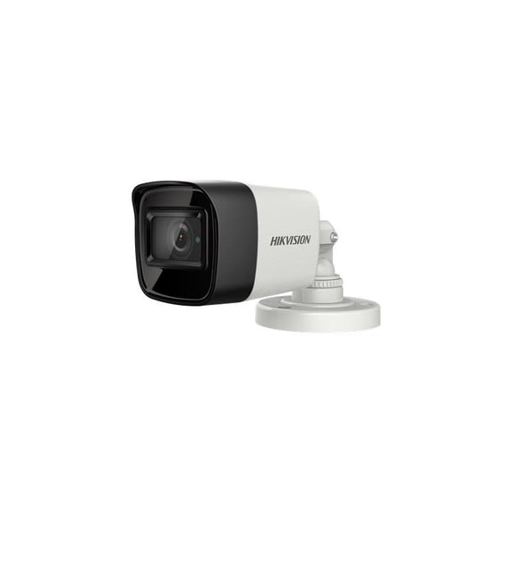 CAMERA supraveghere HIKVISION bullet, pt. exterior, dist. IR 20 m, lentila fixa 2.8 mm, 8.29 Mpx, cu fir, carcasa metal, "DS-2CE16U1T-ITF2.8" (timbru verde 0.8 lei)