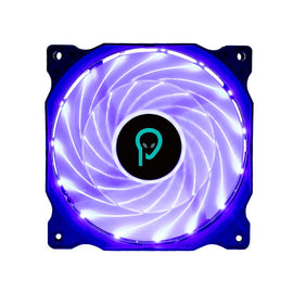 Entretoise de ventilation pc silencieuse 120 x 120 x 25 mm lumière bleue roulement hydraulique 34 pi3/min connecteur 3 broches  spfc-120-3p-bl  timbre vert 018 lei