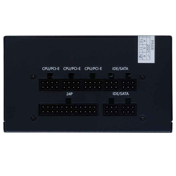 Bloc d'alimentation modulaire Spacer 500 (pour PC de jeu 500 W), ventilateur 120 mm, 1 x PCI-E (6+2), 3 x S-ATA, 1 x P8 (4+4), *vente au détail* « SP-MP-500 », (timbre vert 0,8 lei)