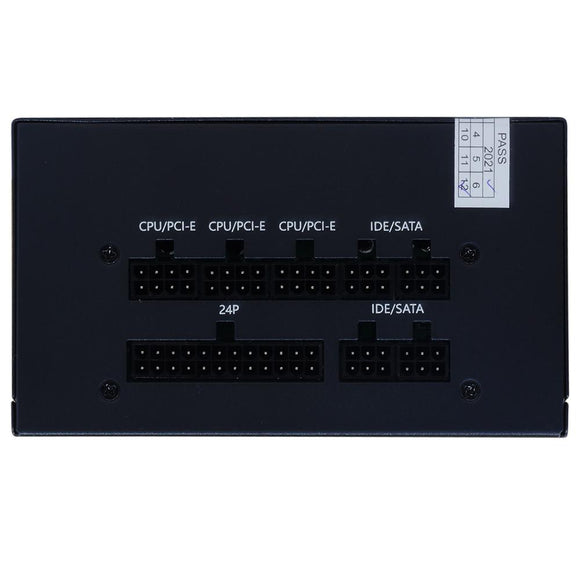 Bloc d'alimentation modulaire Spacer 500 (pour PC de jeu 500 W), ventilateur 120 mm, 1 x PCI-E (6+2), 3 x S-ATA, 1 x P8 (4+4), *vente au détail* « SP-MP-500 », (timbre vert 0,8 lei)