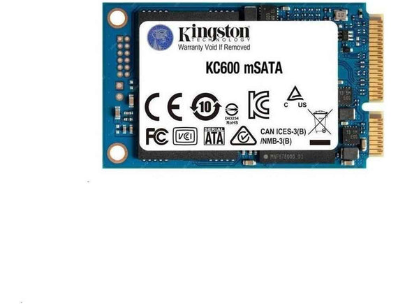 Kingston Technology 1024G SSD KC600 SATA3 mSATA