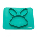 Assiette compartimentée en silicone, c'est à dire