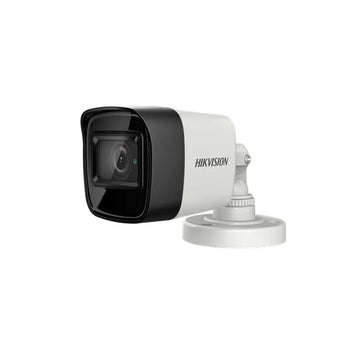 CAMERA supraveghere HIKVISION bullet, pt. exterior, dist. IR 60 m, lentila fixa 2.8 mm, 5 Mpx, cu fir, carcasa metal, "DS-2CE16H8T-IT3F28" (timbru verde 0.8 lei)