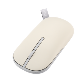 Asus Marshmallow Mouse | MD100 | Mouse | 2.4 GHz, Bluetooth | Beige