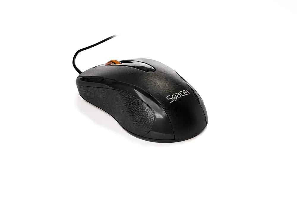 KIT wired SPACER USB, tastatura "SPKB-S62" + mouse optic "SPMO-F01", black, "SPDS-S6201" 45505412 (timbru verde 0.8 lei)