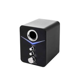 BOXE SPACER Gaming 2.1, RMS: 11W (2 x 3W + 5W), control volum, bass, treble, 3 x LED, USB power, black, 43502139 "SPGS-TORNADO" (timbru verde 2.00 lei)