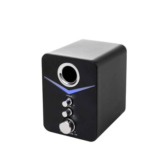 BOXE SPACER Gaming 2.1, RMS: 11W (2 x 3W + 5W), control volum, bass, treble, 3 x LED, USB power, black, 43502139 "SPGS-TORNADO" (timbru verde 2.00 lei)