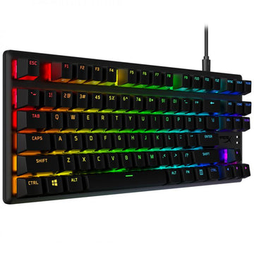 Clavier HyperX Alloy Origins Core PBT HX Aqua Black