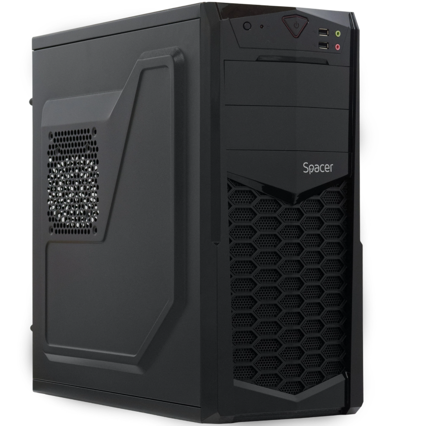 Entretoise de carcasse tour moyenne atx  krypton  2 ports usb 2.0 2 ports jack 35 mm  spc-krypton - 0