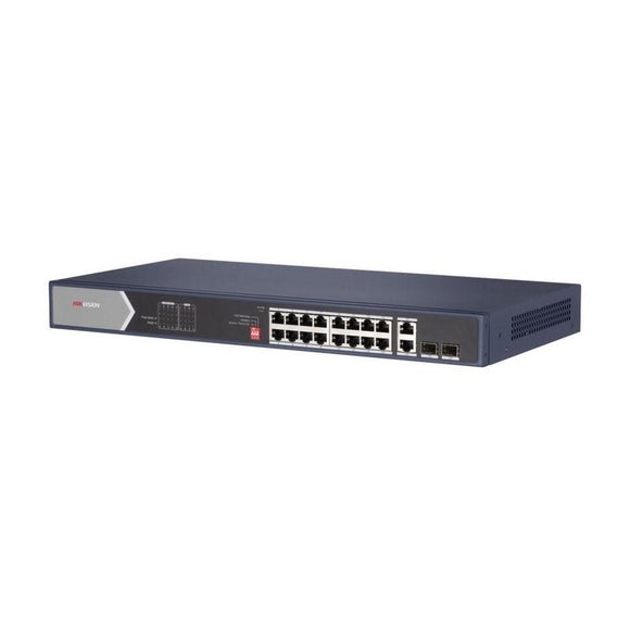 Hikvision DS-3E0520HP-E network switch Unmanaged Gigabit Ethernet (10/100/1000) Power over Ethernet (PoE) Blue