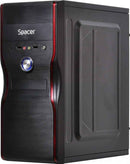 CARCASA SPACER, Middle Tower, ATX, "NEW MERCURY", 500 (250W for 500 Desktop PC), USB 2.0 x 2, Jack 3.5mm x 2, "SPC-NEW MERCURY" (timbru verde 0.8 lei)