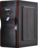 CARCASA SPACER, Middle Tower, ATX, "NEW MERCURY", 500 (250W for 500 Desktop PC), USB 2.0 x 2, Jack 3.5mm x 2, "SPC-NEW MERCURY" (timbru verde 0.8 lei)