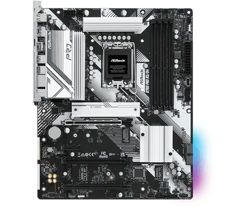 ASRock B760 PRO RS/D4 / Intel B760 / LGA1700 / 4x DDR4 / 3x M.2 / HDMI / DP / USB-C / ATX