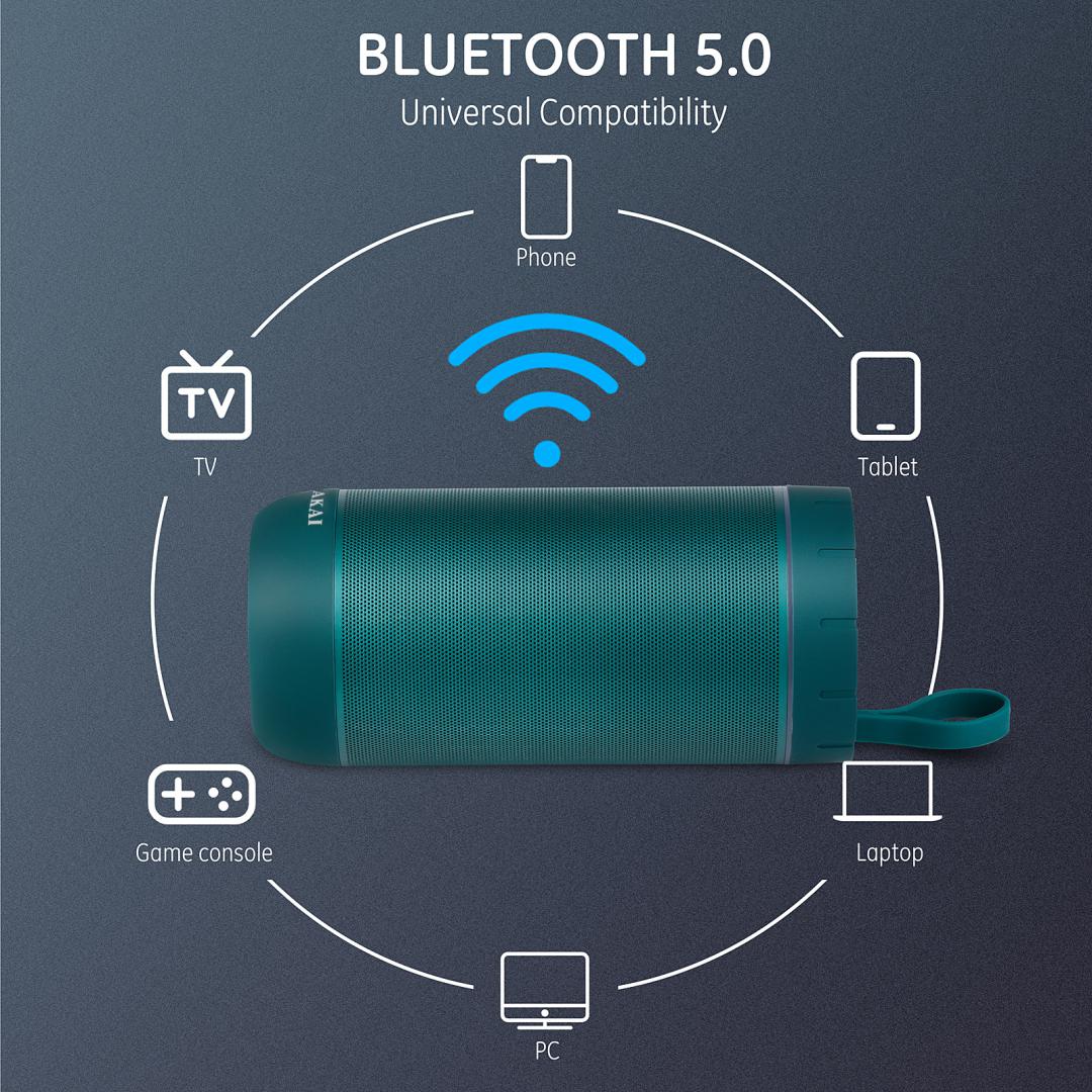 Boxa portabila Akai ABTSW-60 20W, blue