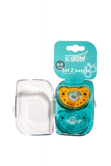 Set 2 Suzete Silicon 0-6 Luni - 0