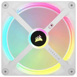 CORSAIR QX RGB Series, iCUE LINK QX140 RGB WHITE, 140mm Magnetic Dome RGB Fan, Expansion Kit