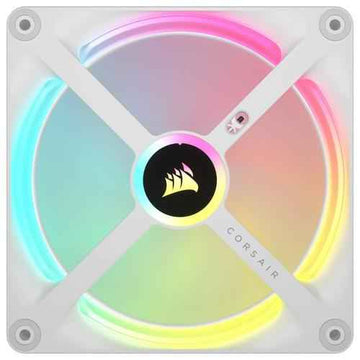 CORSAIR QX RGB Series, iCUE LINK QX140 RGB WHITE, 140mm Magnetic Dome RGB Fan, Expansion Kit