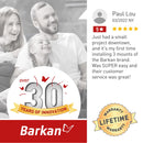 Support mural pour téléviseur barkan 13"-65" noir  bm343xl 