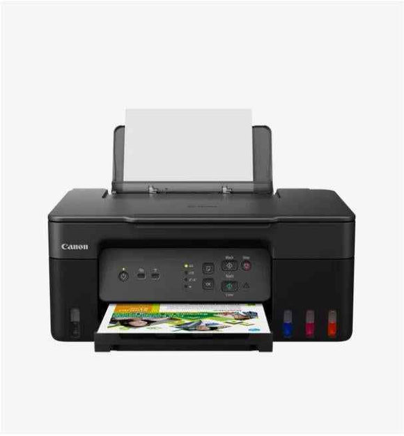 Multifunctional Inkjet CISS Color Canon G3430, A4,Functii: Impr.|Scan.|Cop., Viteza de Print Mono: 11ppm, Viteza de print color:6ppm,Conectiv:USB|Wi-Fi, Duplex:, ADF:(Timbru Verde 23lei) "5989C009AA"