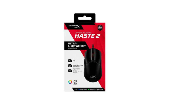 Datorpele HyperX Pulsefire Haste 2 Black