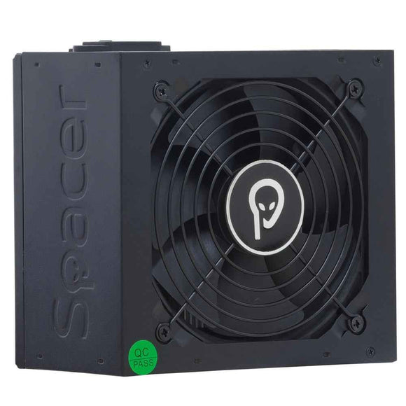 SURSA SPACER True Power TP600 (600 W pour PC GAMING 600 W), PFC actif, ventilateur 120 mm, 20 + 4 x 1 carte mère, 4 + 4 x 1 processeur, 2 PCI-E 6 + 2 x 2, 5 SATA, boîte de vente au détail, « SPPS-TP-600 », (timbre vert 2 lei)