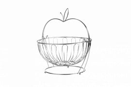 COS FRUCTE METALIC CU STAND, 30x29 CM