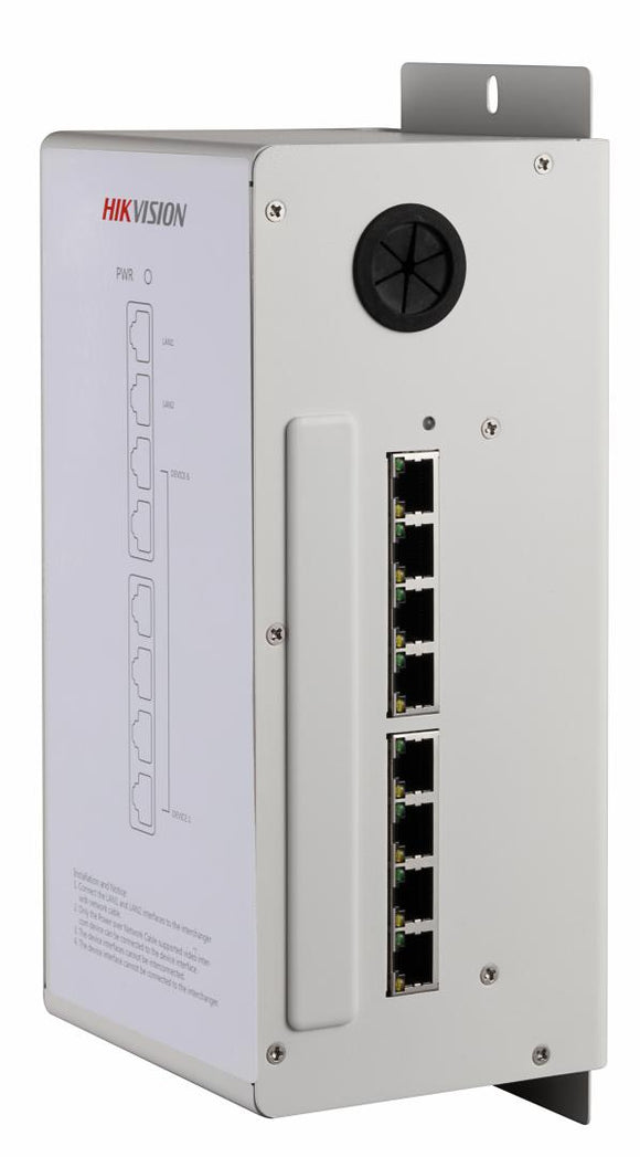 Commutateur 8 ports ds-kad606 pour sous-station