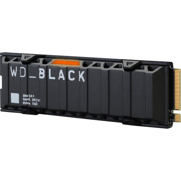 WD Black 1TB SN850X NVMe SSD Supremely Fast PCIe Gen4 x4 M.2 with heatsink internal single-packed POWERED BY SANDISK