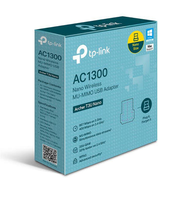 TP-Link AC1300 Nano Wireless MU-MIMO USB Adapter