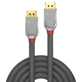 Lindy 5m DisplayPort 1.2 Cable, Cromo Line