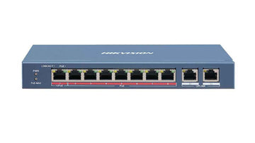 Hikvision DS-3E1310HP-EI 8 Port Fast Ethernet Smart POE Switch