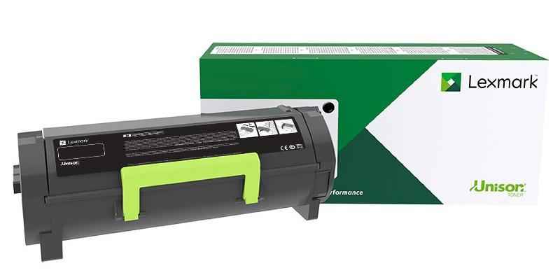 Cartouche de toner Lexmark 58D2H0E 1 pièce(s) Original Noir