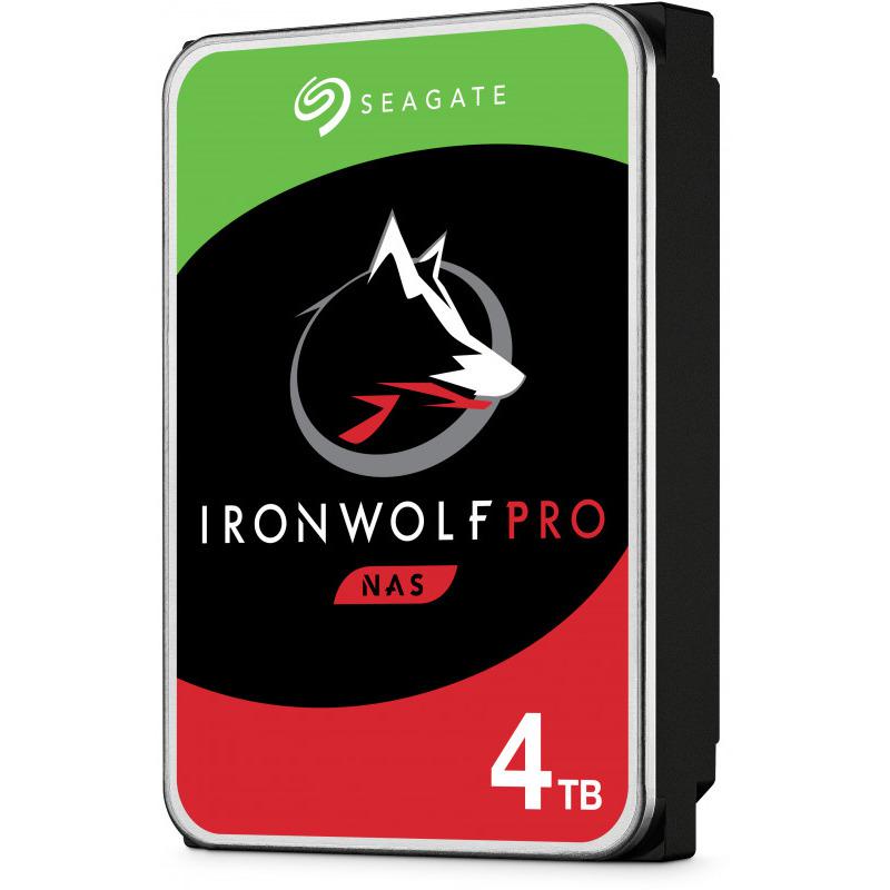 Disque dur interne Seagate IronWolf Pro ST4000NT001 4 To 7200 tr/min 256 Mo 3,5"