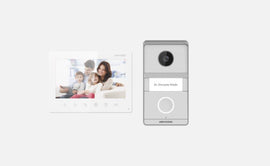 KIT VIDEOINTERFON ANALOG 2 FIRE 1 APEL, "DS-KIS101-P/S" (timbru verde 0.18 lei)