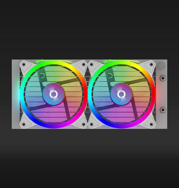 Refroidisseur de processeur Aquarius 240 AIO Blanc ARGB