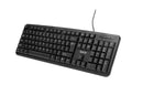 TASTATURA SPACER USB, 104 taste, anti-spill, black, "SPKB-S62"/45505855 (timbru verde 0.8 lei)