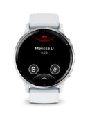 Garmin Venu 3 3.56 cm (1.4") AMOLED 45 mm Digital 454 x 454 pixels Touchscreen Silver, White Wi-Fi GPS (satellite)-3