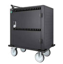 Manhattan iPad to 13", MacBook Air to 13" & Chromebook to 14" 32-bay Charging Trolley/Cart via USB-C, Also other tablets/smartphones (with device to USB-C cable), Bays 330x22x235mm, Device charging cables not included (suggest USB-C cable 354868),Cabinet