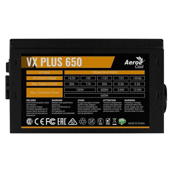Zasilacz PGS VX-650W 80+ BOX