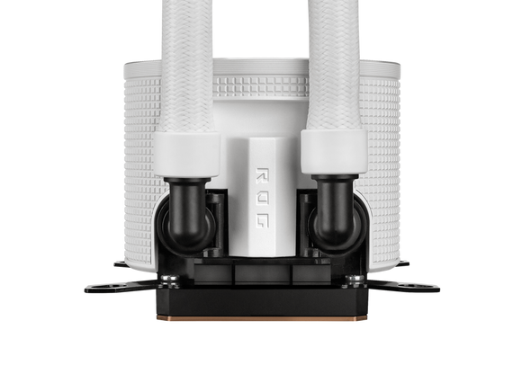 Cooler Asus "ROG RYUO III 240AW", skt universal, racire cu lichid, ventilator 120 mm x 2, 2200 rpm, iluminat ARGB, "ROG RYUO III 240AW" (timbru verde 2.00 lei)