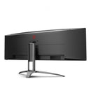 LCD Monitor|AOC|AG493UCX2|48.8"|Gaming/Curved|Panel VA|5120x1440|32:9|165Hz|Matte|4 ms|Speakers|Swivel|Height adjustable|Tilt|Colour Black|AG493UCX2-8