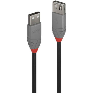 Cablu Lindy 0.5m USB 2.0 Type A Ext Anth - 0