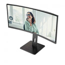 AOC CU34P3CV computer monitor 86.4 cm (34") 3440 x 1440 pixels UltraWide Quad HD LED Black